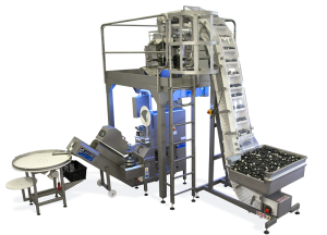 Economy bag with rotational multi-head weigher